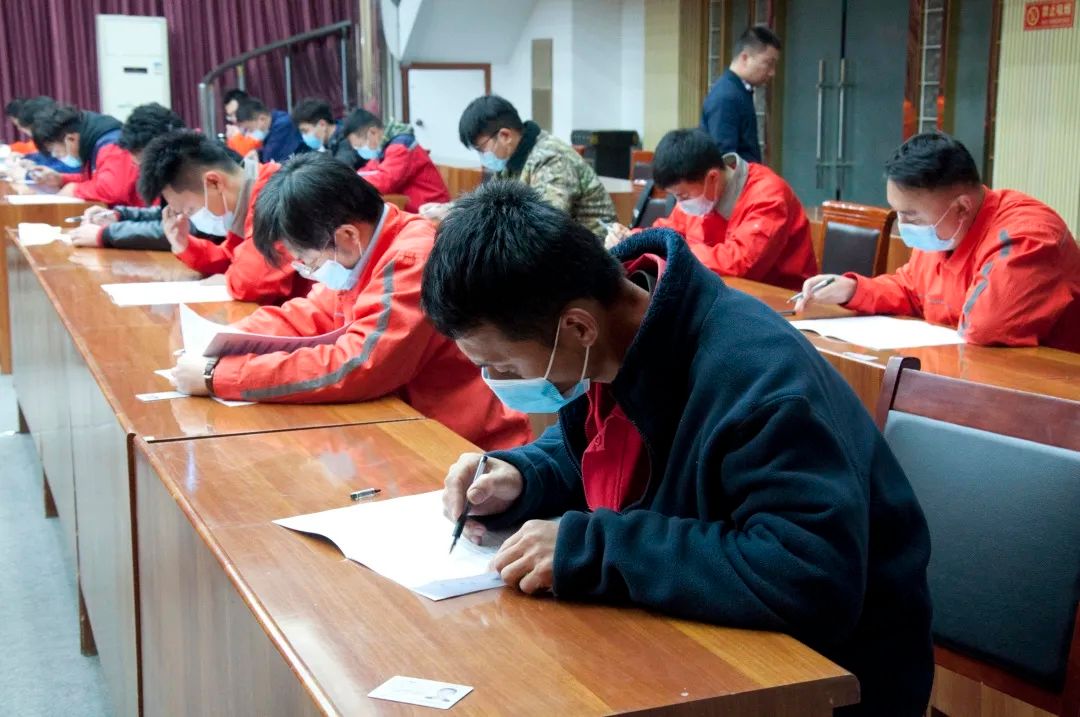 市能源集團舉辦2020年淄博市燃氣安全應急搶險演練理論知識考試(圖2)