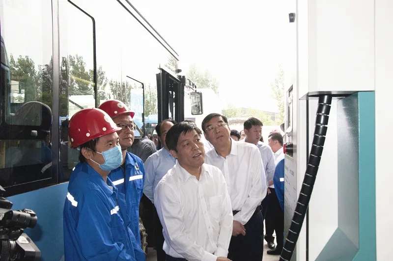 淄博能源加氫站暨燃料電池客車投運正式啟動(圖2)
