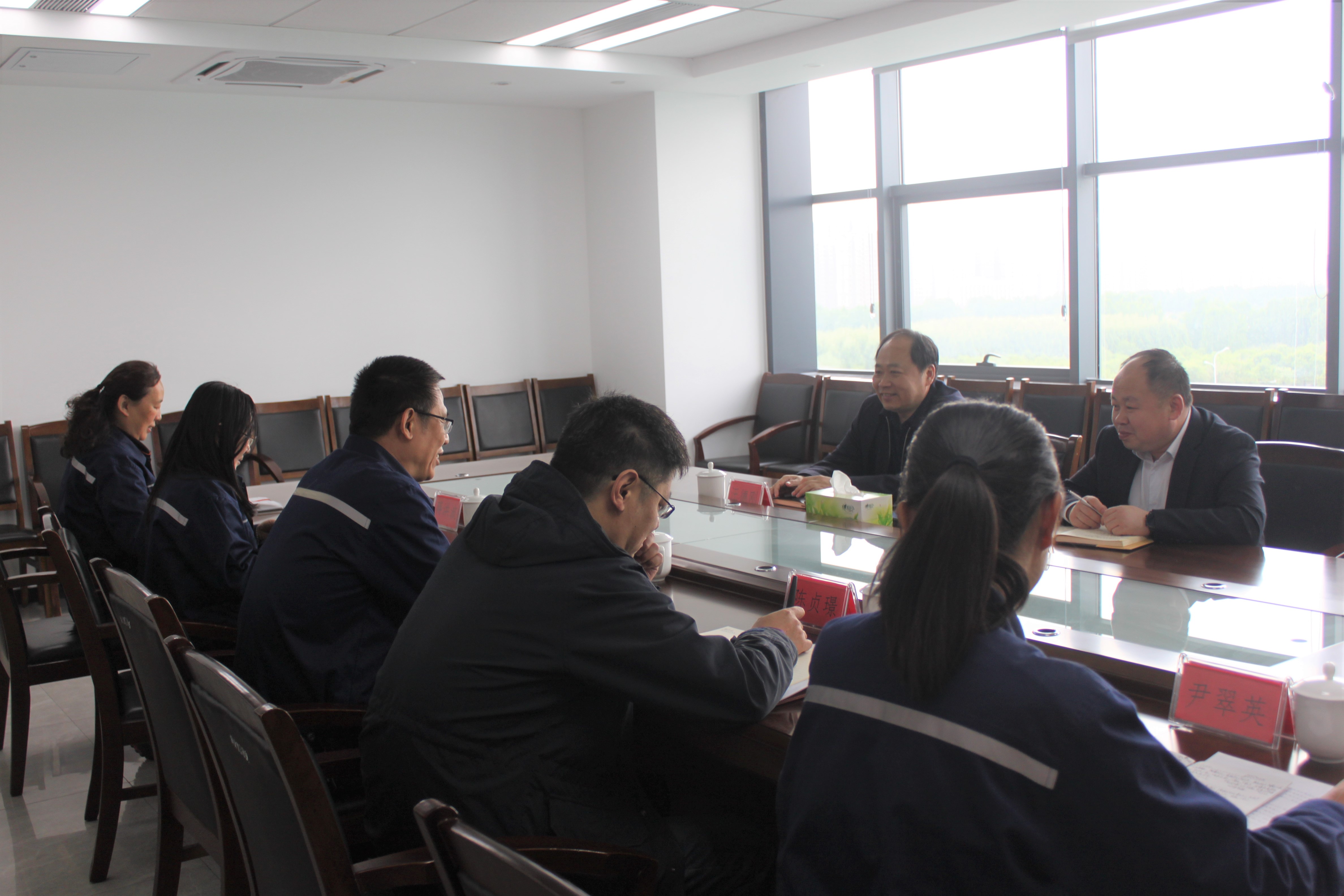 市能源集團汪德剛書記調研督導五一節前安全生產和企業經營工作(圖2)