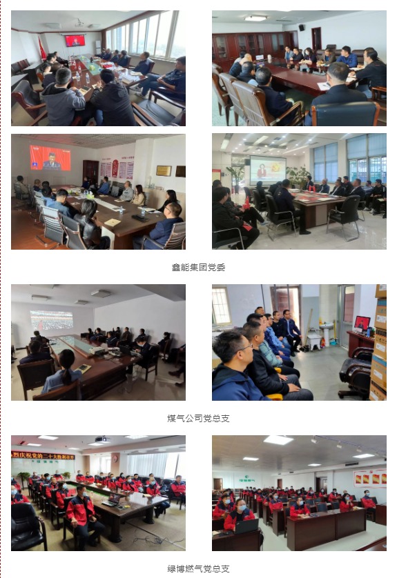 市能源集團黨委組織集中收聽收看黨的二十大開幕(圖3)