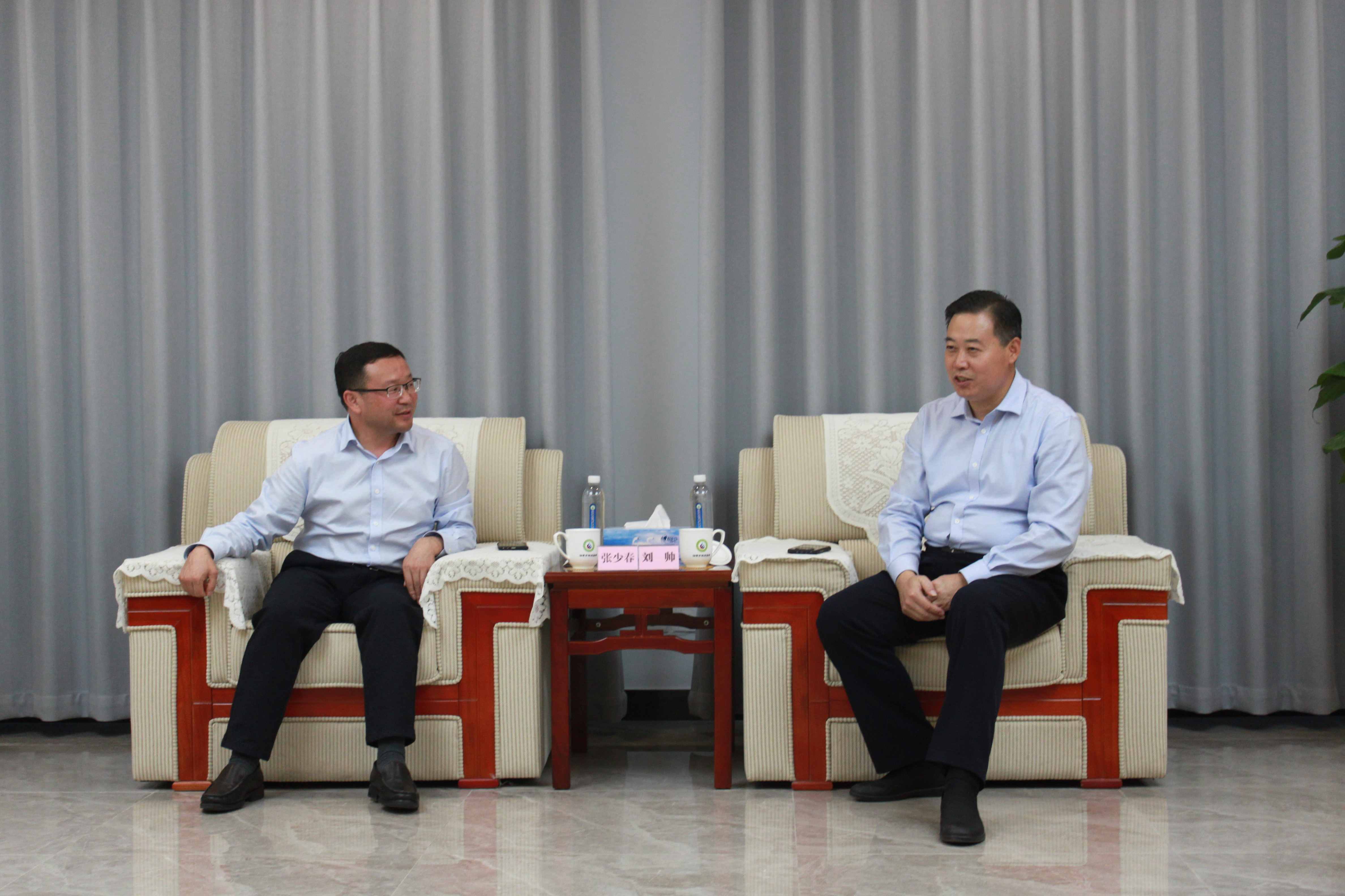 中石化天然氣分公司山東銷售中心到市能源集團(tuán)座談交流(圖1)